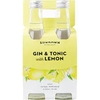 Sundown Gin & Tonic Lemon 4pk