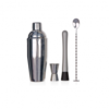 Social Cocktail Shaker Kit 4 piece