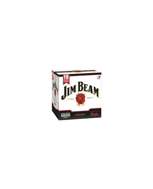 Jim Beam 18pk cans 