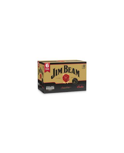 Jim Beam Gold 7% 6pk cans