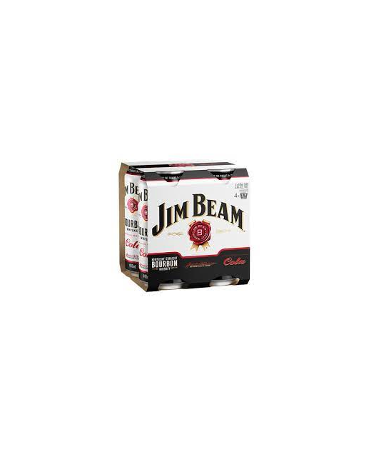 Jim Beam 440ml 4pk cans