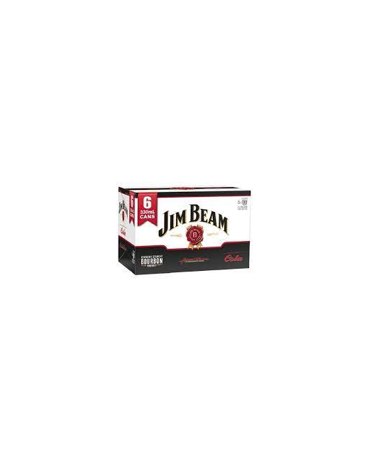 Jim Beam 330ml 6pk cans