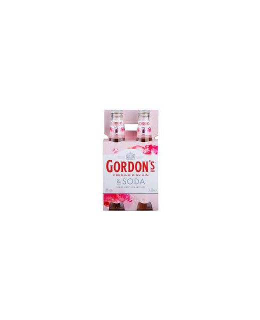 Gordon's Pink Gin 330ml 4pk BTL