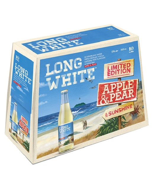 Long White Apple & Pear 10pk BTL