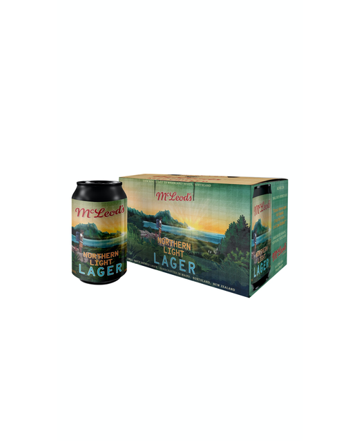 McLeod's Northern Light Lager 6pk cans