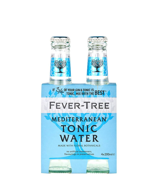 Fever-Tree Mediterranean Tonic Water 200ml 4pk BTL