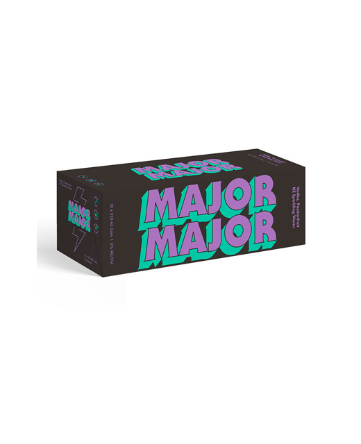 Major Major Vodka & Passionfruit 10pk cans