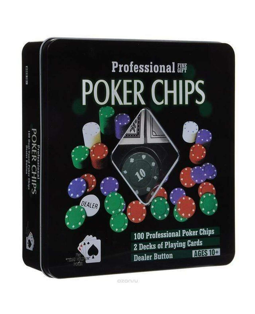 Poker Chips Set 100PCS