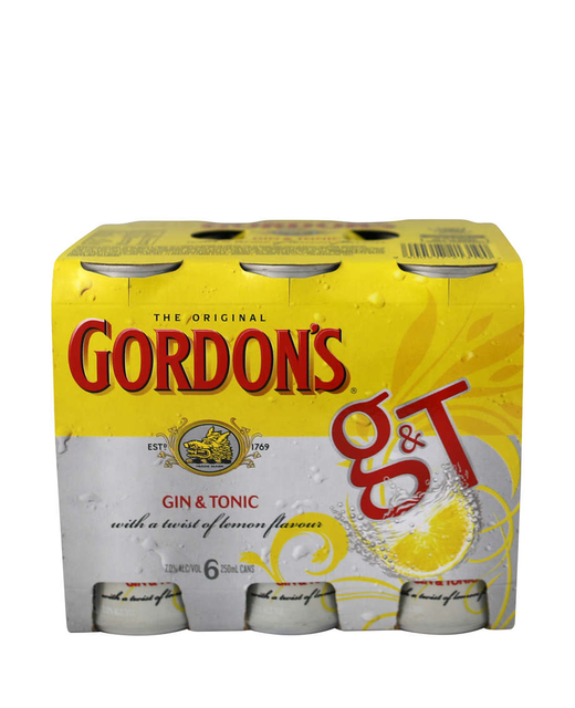 Gordon's G&T 6pk cans