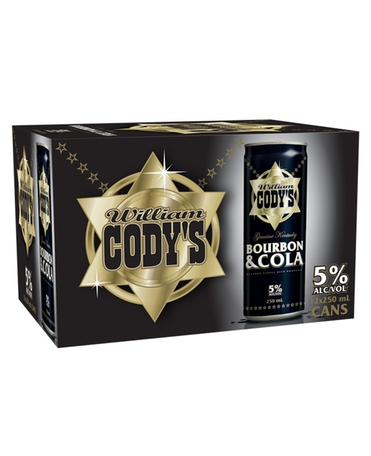 Codys 4.8% 12pk cans