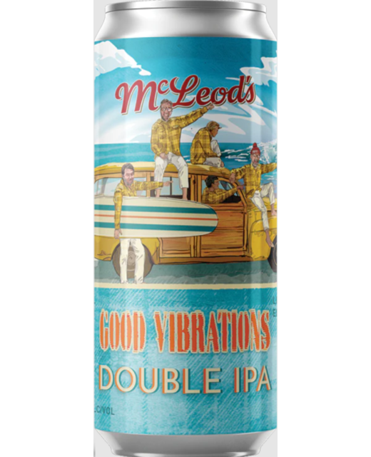 McLeod's Good Vibrations Double IPA 440ml