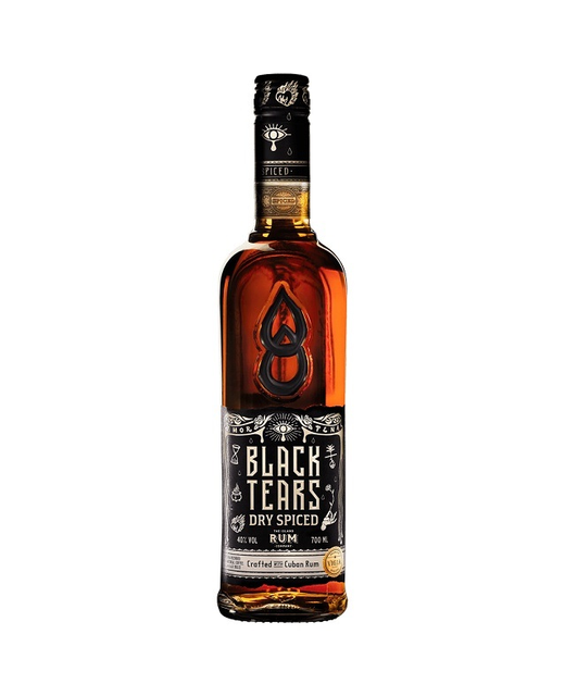 Black Tears Dry Spiced Rum 700ml