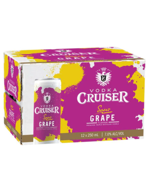 Cruiser Sour Grape 12pk cans