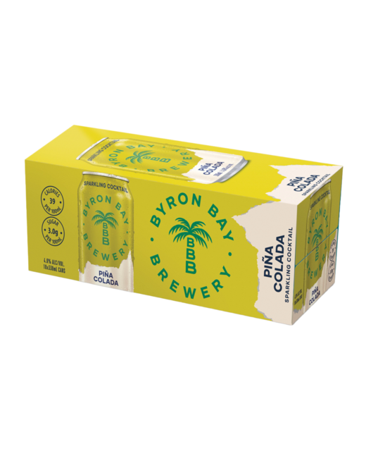 Byron Bay Pina Colada 10pk cans