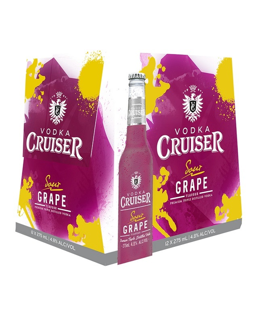 Cruiser Sour Grape 12pk BTL