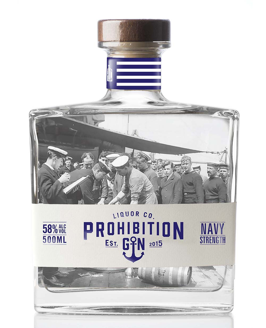 Prohibition Navy Strength Gin 500ml 