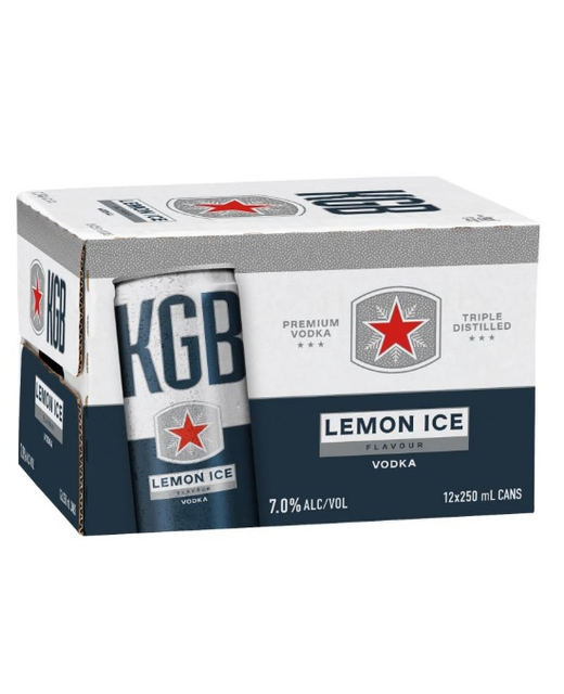 KGB Lemon Ice 12pk cans