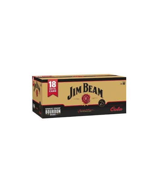 Jim Beam Gold 7% 18pk cans