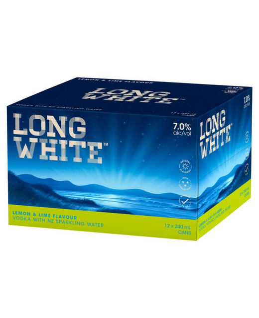 Long White Vodka Lemon & Lime 12pk cans