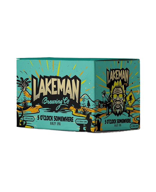 Lakeman Brewing Co. 5'Oclock Somewhere Hazy IPA 6pk cans