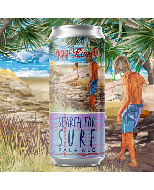 McLeod's Search for Surf Pale Ale 440ml