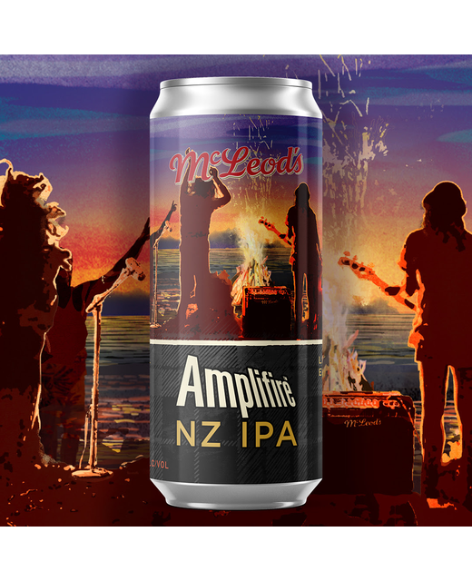 McLeod's Amplifire NZ IPA 440ml