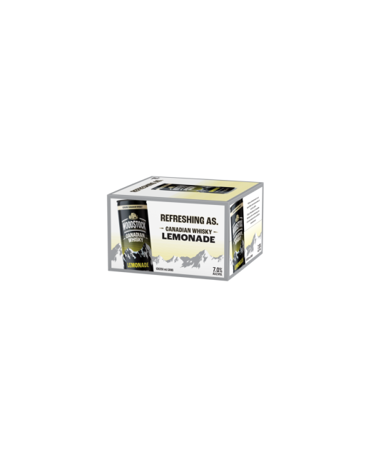 Woodstock Whisky Lemonade 7% 12pk cans