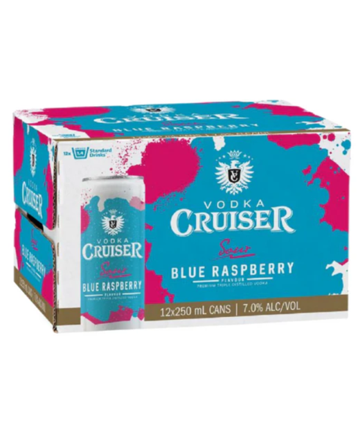 Cruiser Sour Blue Raspberry 12pk cans