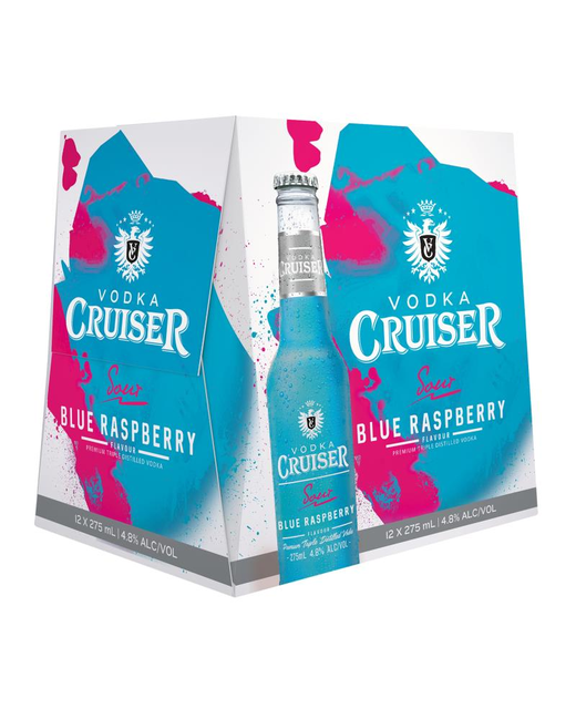 Cruiser Sour Blue Raspberry 12pk BTL