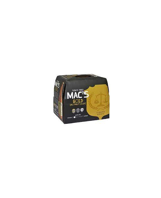 Mac's Gold All Malt Lager 12pk BTL