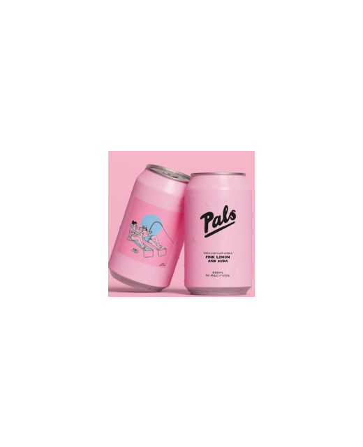 Pals Pink Lemon & Soda 10pk cans