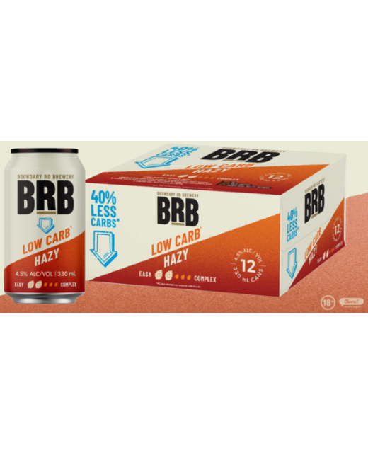 BRB Low Carb Lager 12pk cans