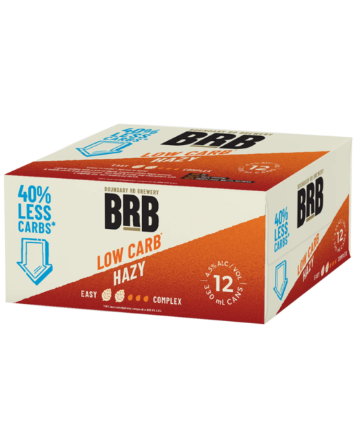 BRB Low Carb Hazy 12pk cans