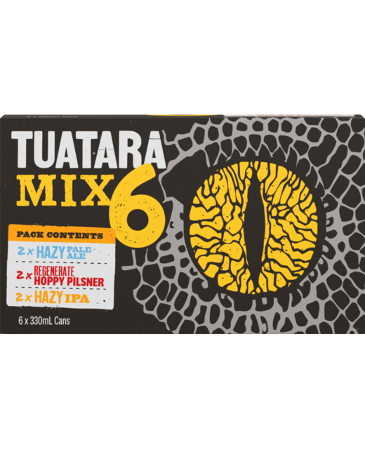 Tuatara Mix Six 6pk cans