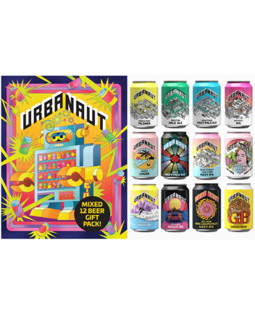 Urbanaut Mixed Gift Pack 12pk cans