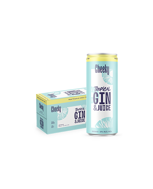 Cheeky Gin & Juice 250ml 10pk