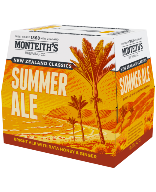 Monteith's Summer Ale 12pk BTL