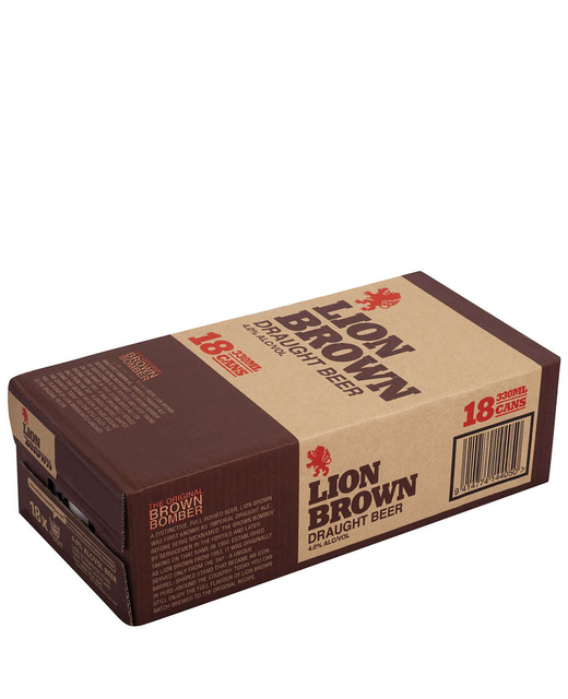 Lion Brown 330ml 18pk Cans